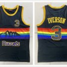 Denver Nuggets 3 Allen Iverson Basketball Jerseys-1