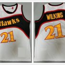 Atlanta Hawks 21 Dominique Wilkins Basketball Jerseys-4