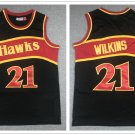 Atlanta Hawks 21 Dominique Wilkins Basketball Jerseys-2