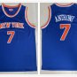 New York Knicks 7 Carmelo Anthony Basketball Jerseys
