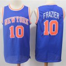 New York Knicks 10 Walt Frazier Basketball Jerseys