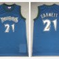 Minnesota Timberwolves 21 Kevin Garnett Basketball Jerseys-3