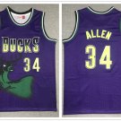 Milwaukee Bucks 34 Ray Allen Basketball Jerseys-1
