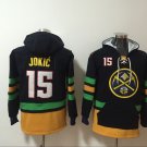 Denver Nuggets 15 Nikola Jokic Hoodies