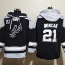 San Antonio Spurs 21 Tim Duncan Hoodies
