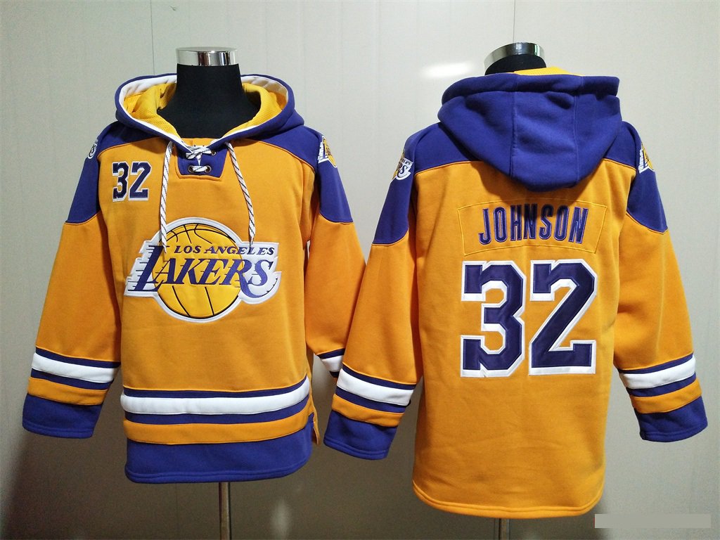 Los Angeles Lakers 32 Magic Johnson Hoodies