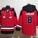 Chicago Bulls 8 Zach LaVine Hoodies