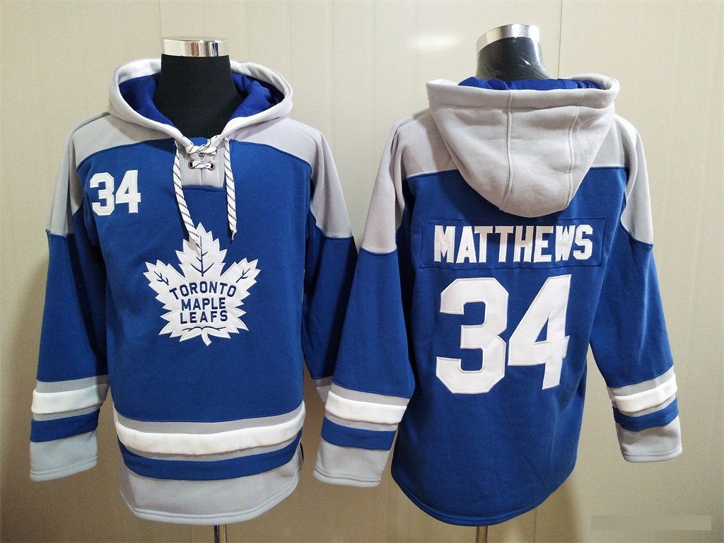 Toronto Maple Leafs 34 Auston Matthews Hoodies-2