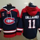 Montreal Canadiens 11 Brendan Gallagher Hoodies