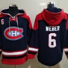 Montreal Canadiens 6 Shea Weber Hoodies