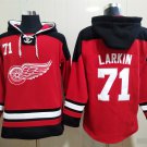 Detroit Red Wings 71 Dylan Larkin Hoodies