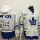 Toronto Maple Leafs 34 Auston Matthews Hoodies-1