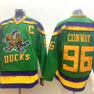Anaheim Ducks 96 Charlie Conway Ice Hockey Jerseys-2