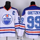 Edmonton Oilers 99 Wayne Gretzky Ice Hockey Jerseys-2