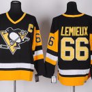 Pittsburgh Penguins 66 Mario Lemieux Ice Hockey Jerseys-2