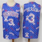 Philadelphia 76ers 3 Allen Iverson Basketball Jerseys-6