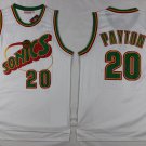 Seattle Supersonics 20 Gary Payton Basketball Jerseys-7
