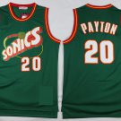 Seattle Supersonics 20 Gary Payton Basketball Jerseys-4