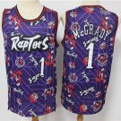 Toronto Raptors 1 Tracy McGrady Basketball Jerseys-3