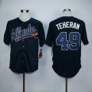 Atlanta Braves 49 Julio Teheran Baseball Jerseys