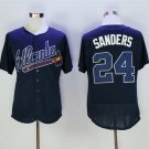 Atlanta Braves 24 Deion Sanders Baseball Jerseys-5