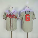 Atlanta Braves 6 Bobby Cox Baseball Jerseys-1