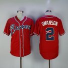 Atlanta Braves 2 Dansby Swanson Baseball Jerseys-4