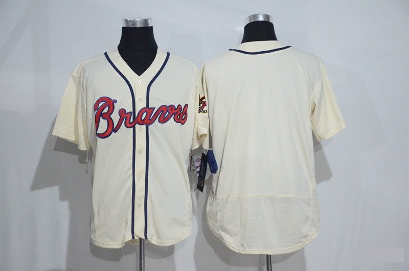 Atlanta Braves Blank Baseball Jerseys-2