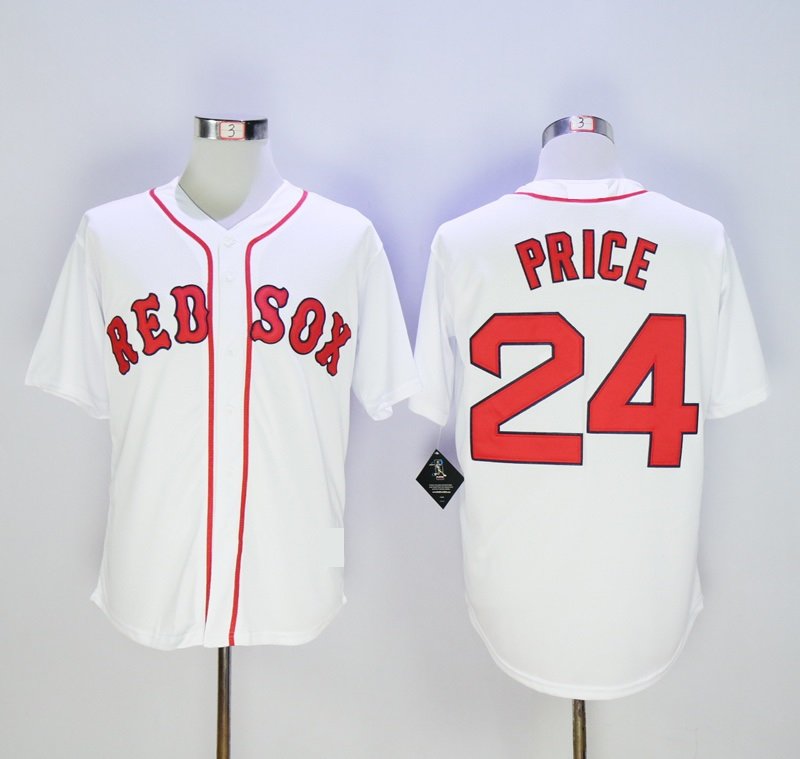 Boston Red Sox 24 David Price Baseball Jerseys-6