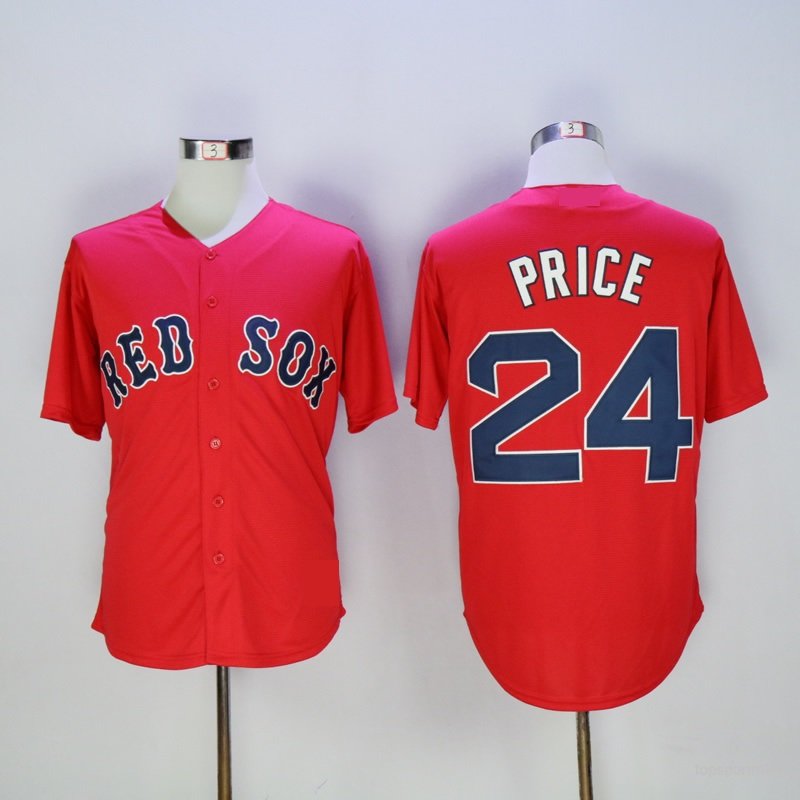Boston Red Sox 24 David Price Baseball Jerseys-5