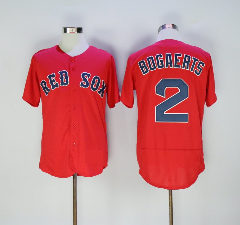 Boston Red Sox 2 Xander Bogaerts Baseball Jerseys-3