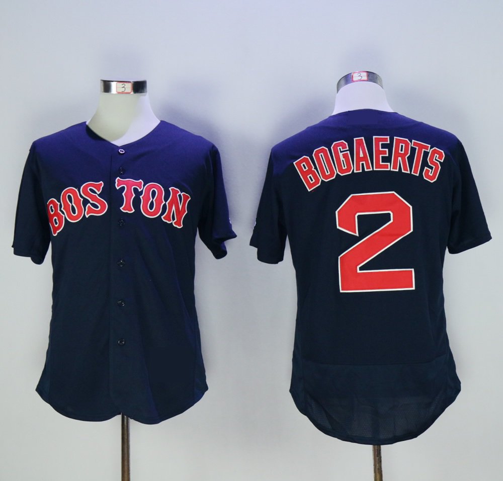 Boston Red Sox 2 Xander Bogaerts Baseball Jerseys-2