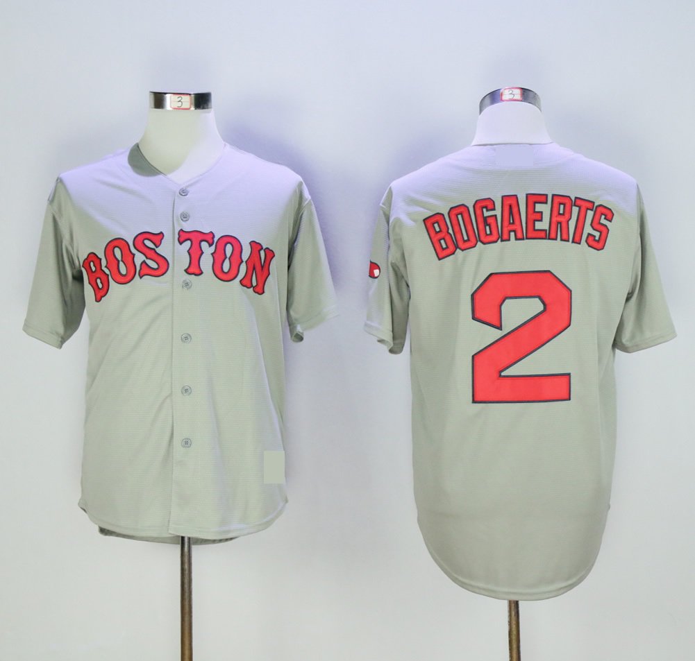 Boston Red Sox 2 Xander Bogaerts Baseball Jerseys-1