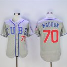 Chicago Cubs 70 Joe Maddon Baseball Jerseys-3