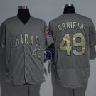 Chicago Cubs 49 Jake Arrieta Baseball Jerseys-8