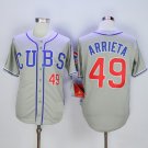 Chicago Cubs 49 Jake Arrieta Baseball Jerseys-4