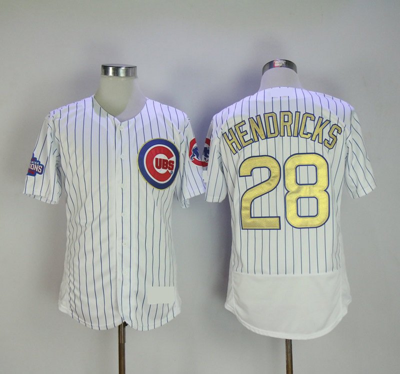 Chicago Cubs 28 Kyle Hendricks Baseball Jerseys-3