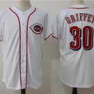Cincinnati Reds 30 Ken Griffey Baseball Jerseys-1