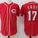 Cincinnati Reds 17 Chris Sabo Baseball Jerseys-1