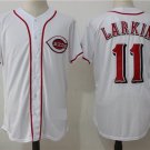 Cincinnati Reds 11 Barry Larkin Baseball Jerseys-2