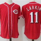 Cincinnati Reds 11 Barry Larkin Baseball Jerseys-1