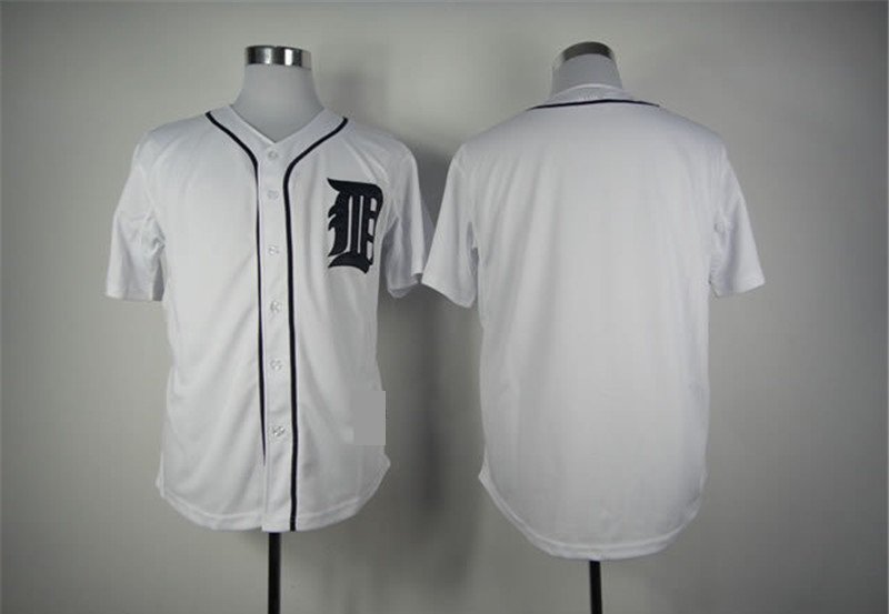 Detroit Tigers Blank Baseball Jerseys-2