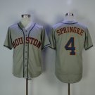 Houston Astros 4 George Springer Baseball Jerseys-1