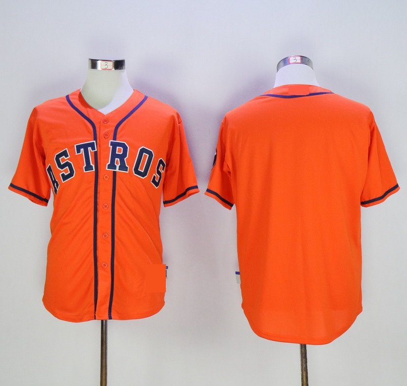 Houston Astros Blank Baseball Jerseys-2