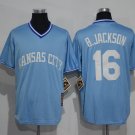 Kansas City Royals 16 Bo Jackson Baseball Jerseys-2