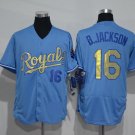 Kansas City Royals 16 Bo Jackson Baseball Jerseys-1