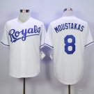 Kansas City Royals 8 Mike Moustakas Baseball Jerseys-3
