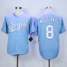 Kansas City Royals 8 Mike Moustakas Baseball Jerseys-1
