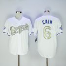 Kansas City Royals 6 Lorenzo Cain Baseball Jerseys-1