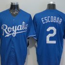 Kansas City Royals 2 Alcides Escobar Baseball Jerseys-2